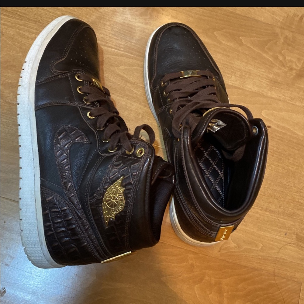 Jordan 1 retro air (OG pinnacle crocodile)